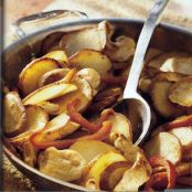 One-Pan Potatoes and Chicken