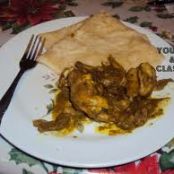 Curry Chicken and Roti