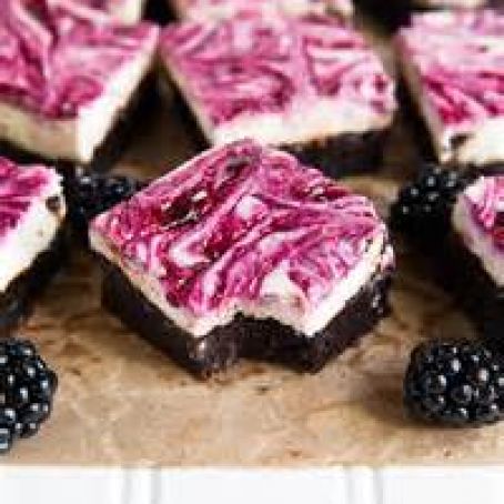 Blackberry Cheesecake Brownies