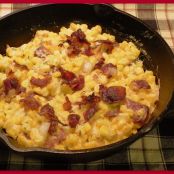 Corn Casserole with Bacon and Cream Cheese
