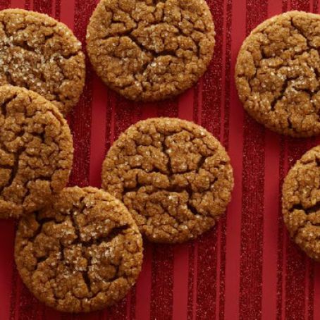 Ginger Crinkle Cookies