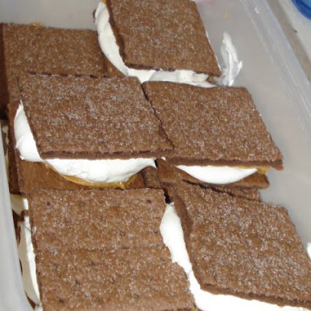 Chocolate Peanut Butter Grahamwiches!