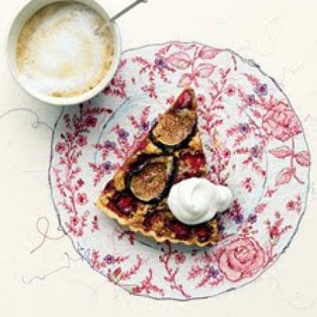 Fig and Strawberry Tart
