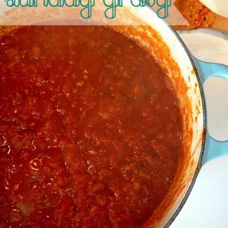Thickened Pasta Sauce