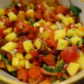 Mango and Red Pepper Salsa