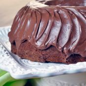 All in One Chocolate Cake and Frosting