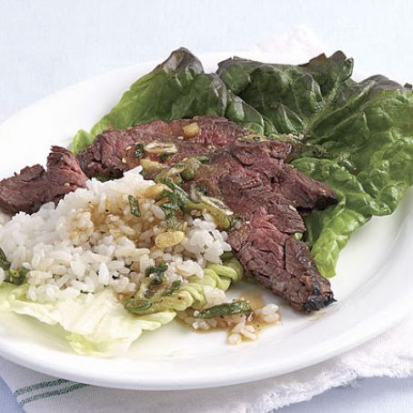 Grilled Korean Skirt Steak