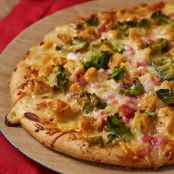 Chicken Cordon Bleu Pizza