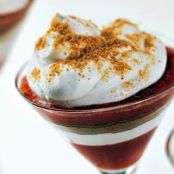 RHUBARB-GINGERSNAP PARFAITS