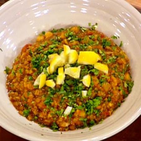 Chickpea Stew with Chicken and Lentils