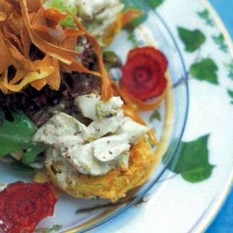 Crabmeat Ravigote and Fried Green Tomatoes