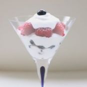 Decadent Coconut Milk Whipped Cream with Berries and Dark Chocolate Coconut Mousse