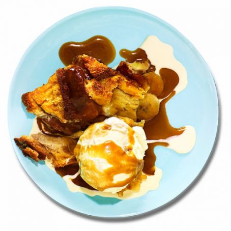 Bananas Foster Bread Pudding