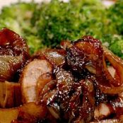 Pork Tenderloin with Brown Sugar-Caramelized Onions