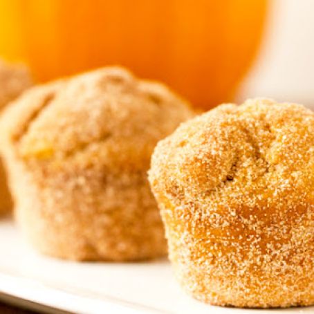 Pumpkin Doughnut Muffins