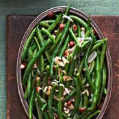 Green Beans, Hazelnuts and Shallots