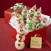 Cute Snowman Cookies