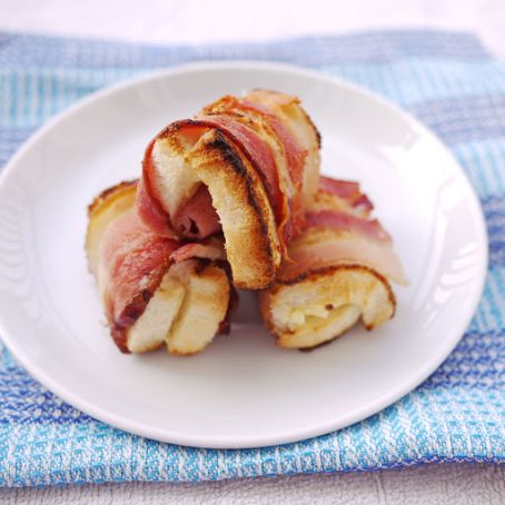 MUSHROOMS****Bacon Mushroom Cream Cheese Rolls