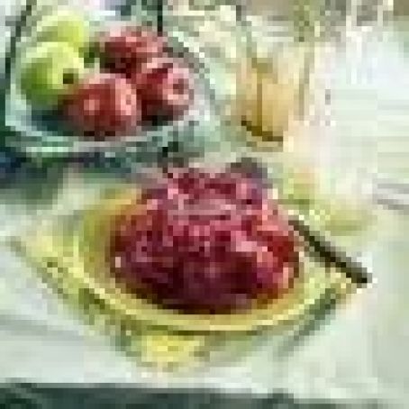 Cranberry Salad  Over Lettuce