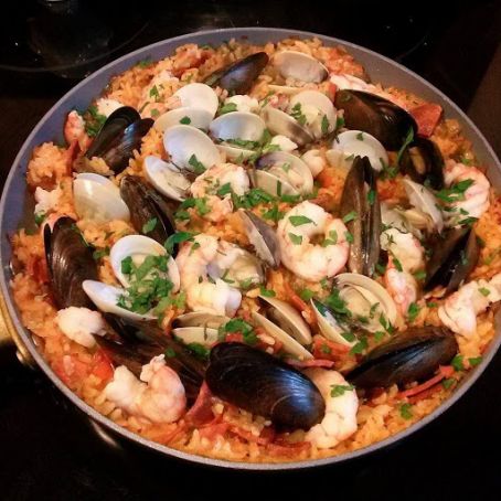 Seafood Paella