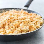 Three Cheese Skillet Macaroni
