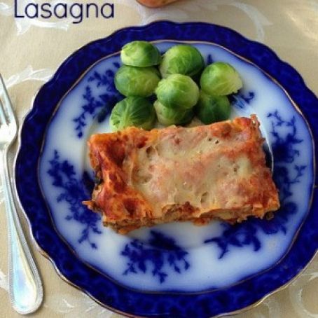 A Recipe for Loaf Pan Lasagna … Made with Mushrooms, Carrots, and Lean Ground Beef