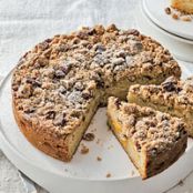 Peach Streusel Cake