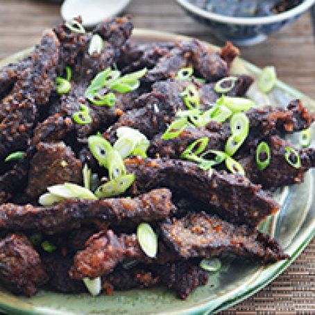 Crispy Garlic Short Ribs