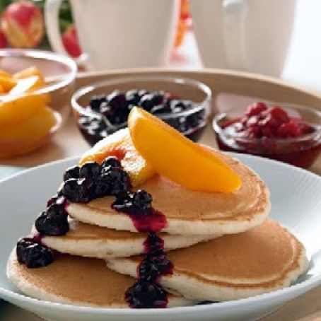 Blended Berry Pancakes