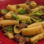 Rigatoni with Broccoli & Sausage