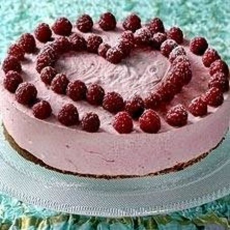 Hallonmoussetårta (glutenfri)