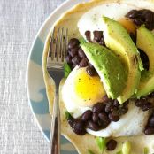 Egg, Beans and Avocado