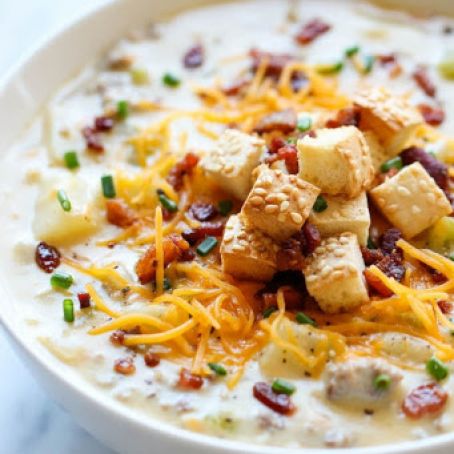 Cheeseburger Soup