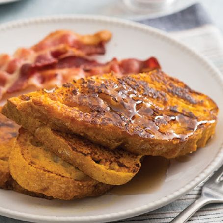 Pumpkin Pie French Toast