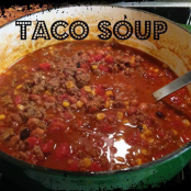 Original Taco Soup CrockPot Recipe