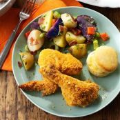 Southern-Style Oven-Fried Chicken Recipe