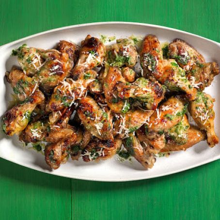 Spicy Pesto Wings