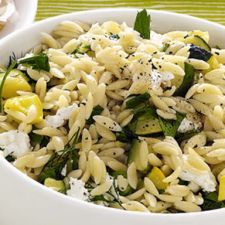 Squash and Orzo Salad