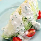 Iceberg Wedges with Buttermilk Blue Cheese Dressing