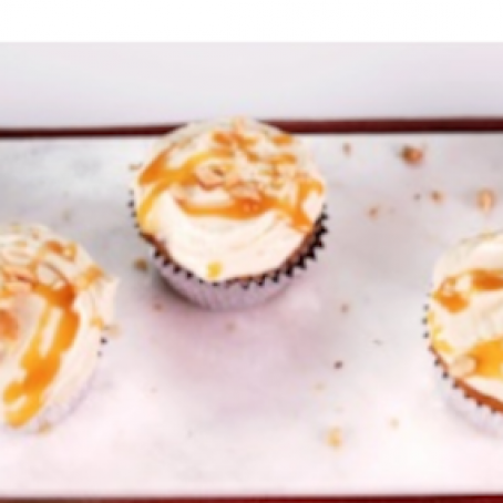 Caramel Apple Cupcakes