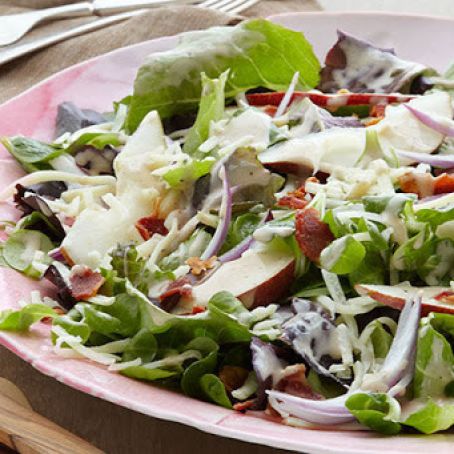 Creamy Balsamic-Pear Salad