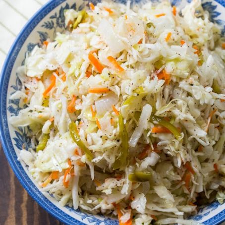 Sweet Vinegar Coleslaw
