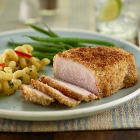 PARMESAN-CRUSTED PORK CHOPS