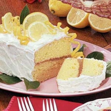 Luscious Lemon Layer Cake