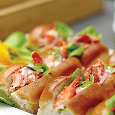 Lobster Rolls with Caper Remoulade