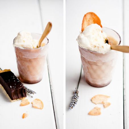 Lavender Honey Ice Cream