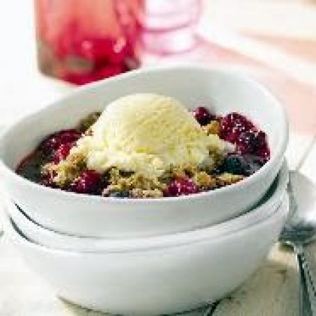 *Triple Berry Crisp