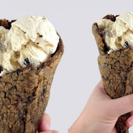 Chocolate Chip Cookie Cone