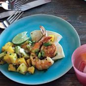 MEXICAN SEAFOOD SAUTEE w/MANGO SALSA