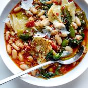 Pasta e Fagioli with Escarole